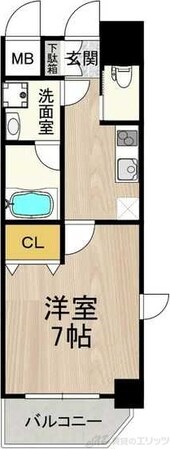 アリビオ江坂垂水町の物件間取画像